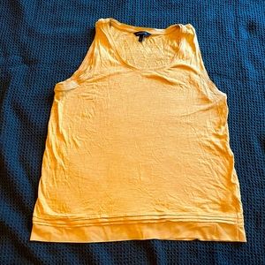 Banana republic mustard yellow Tank Top shirt size L large